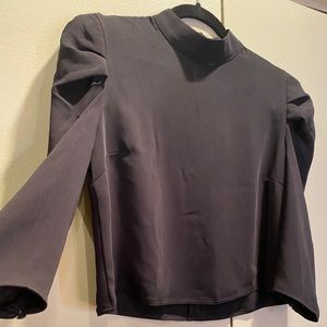 Babaton keyhole back blouse